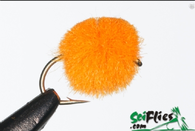 SCIENTIFIC FLIES EGG FLY ORANGE